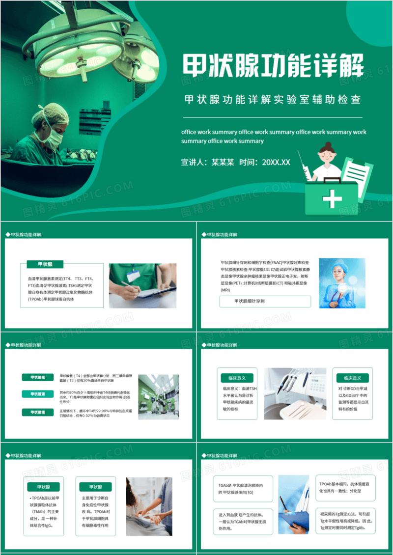 甲状腺功能详解实验室辅助检查动态PPT