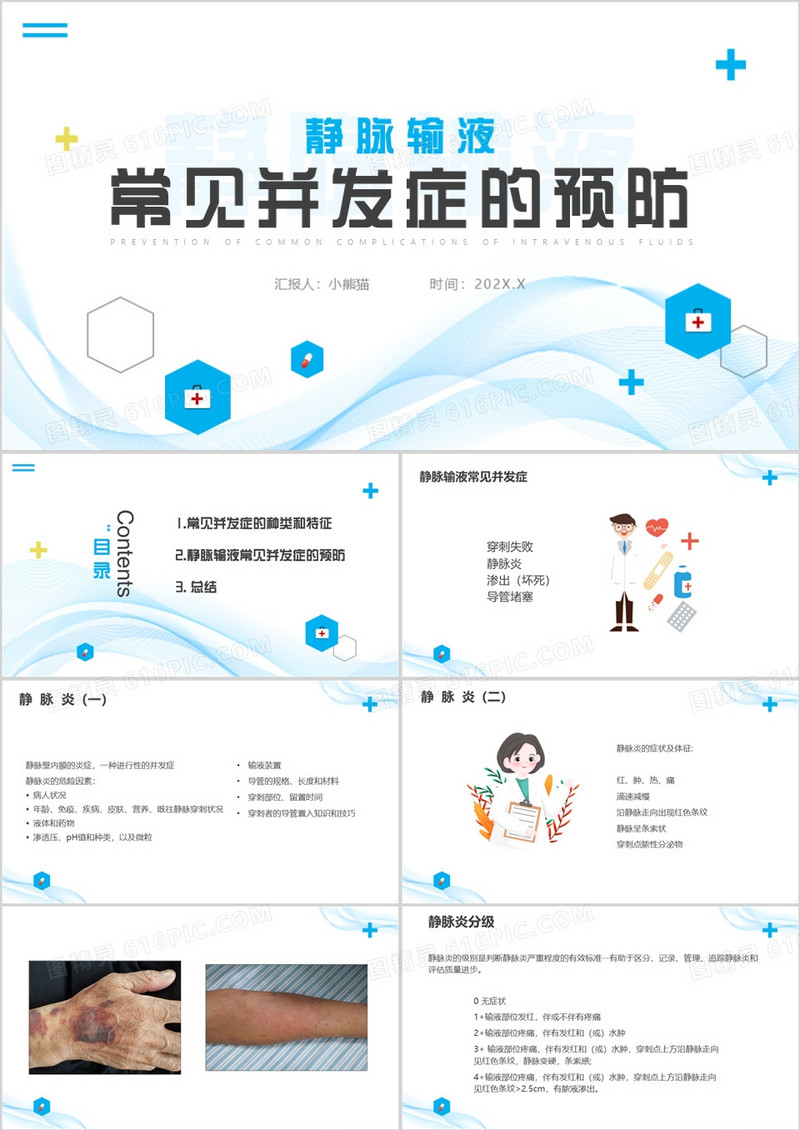 静脉输液静脉输液常见并发症的预见PPT模板