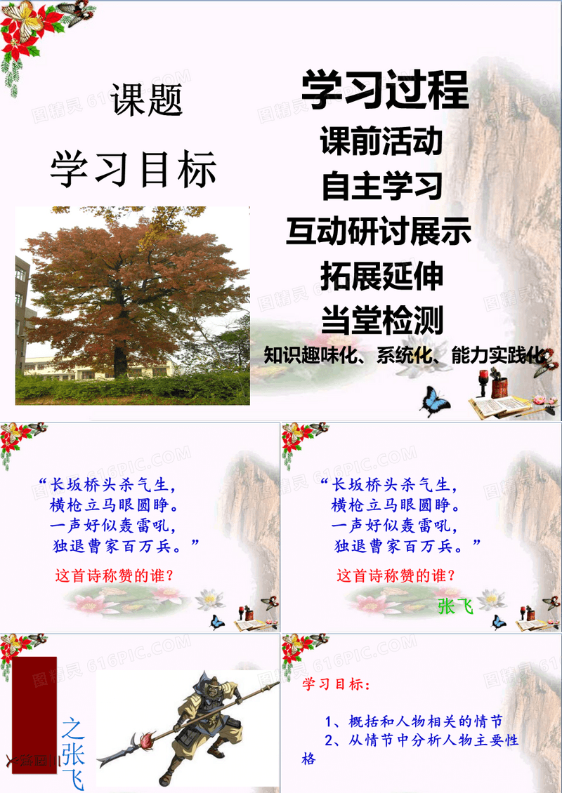 《三国演义》张飞ppt