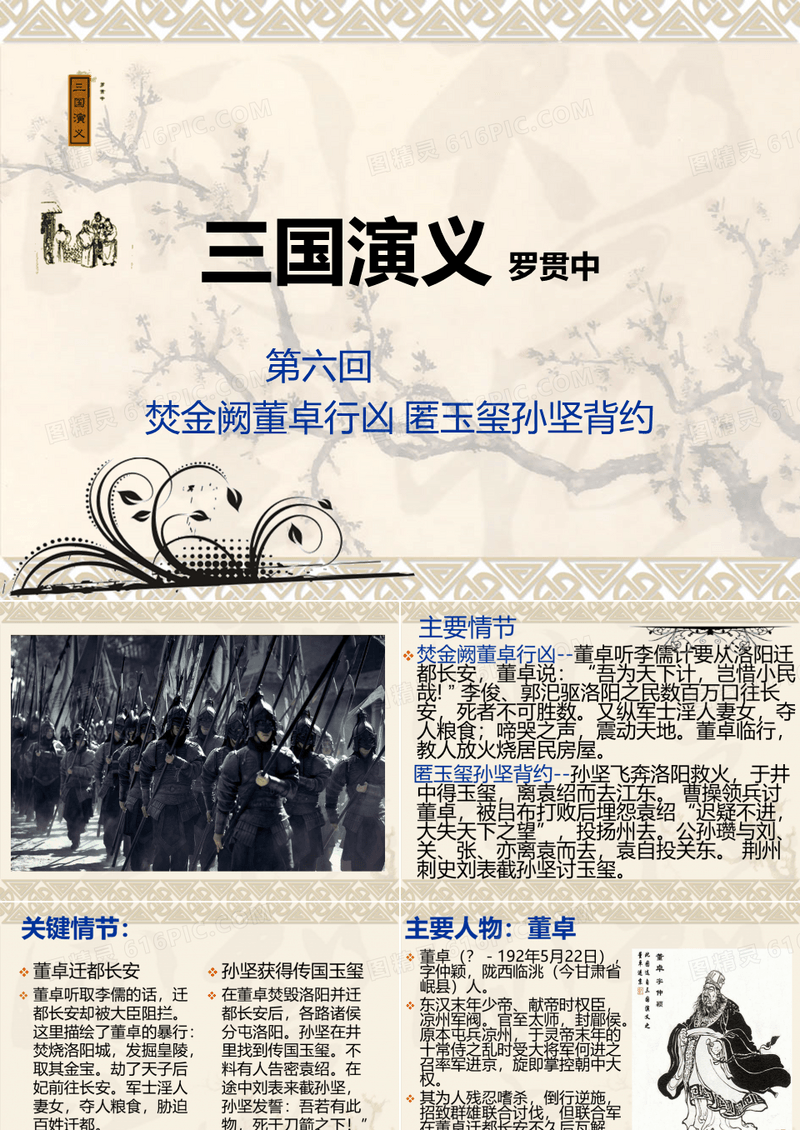 三国演义 第六回