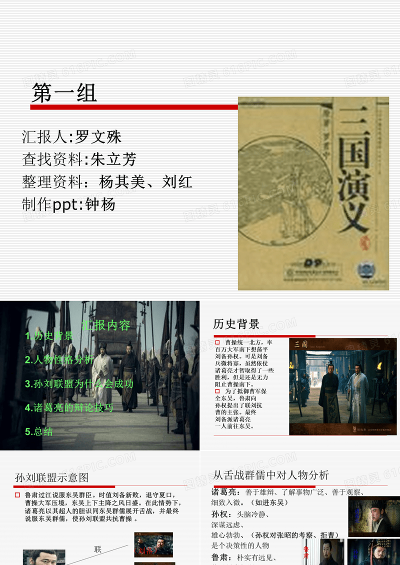 三国演义人物分析