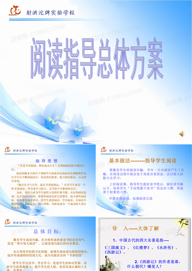 西游记阅读指导PPT课件
