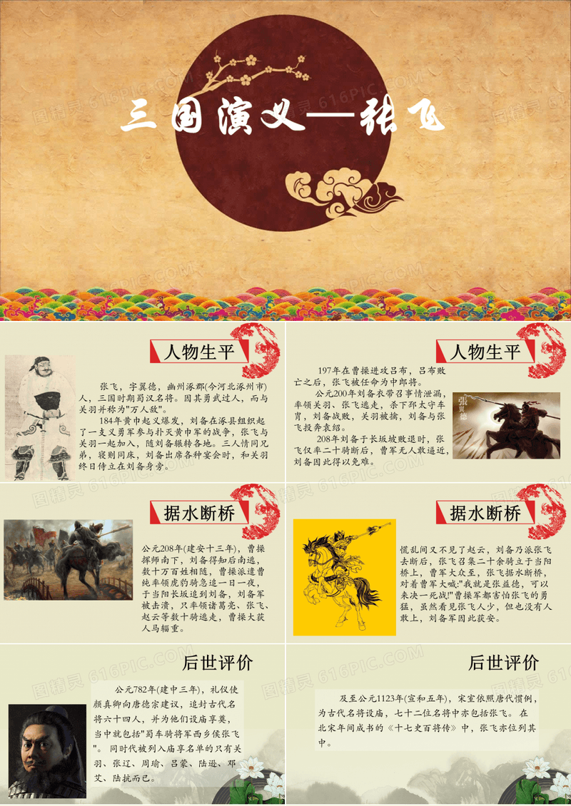 三国演义人物之张飞