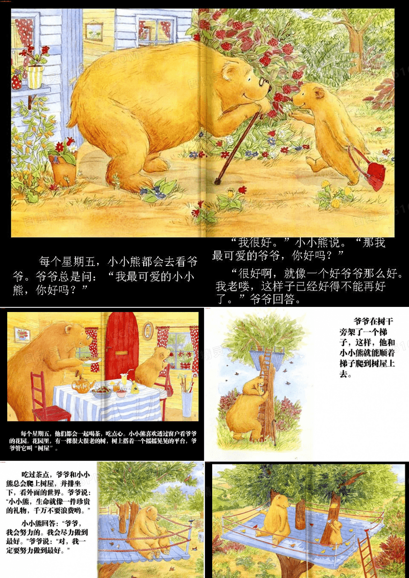 绘本故事《小熊》