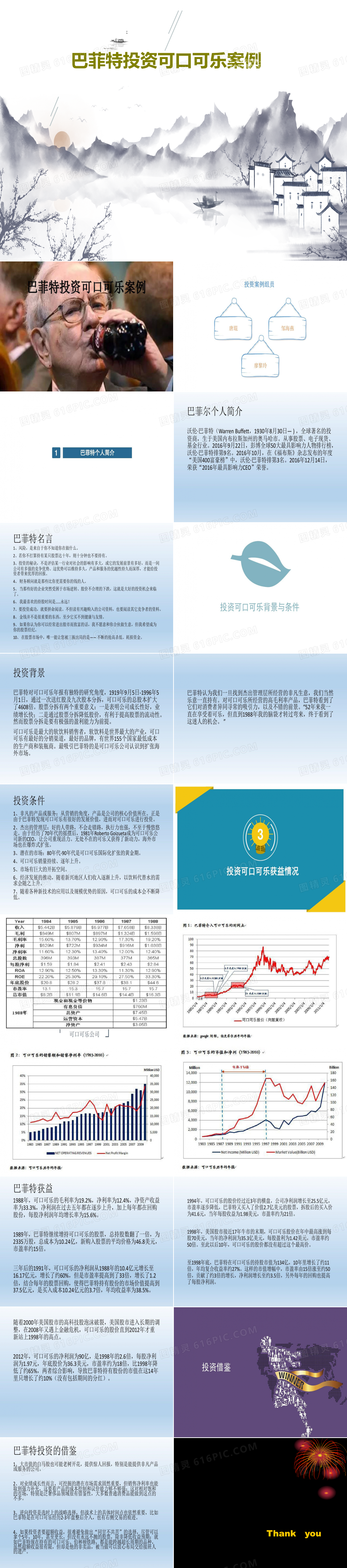 巴菲特投资可口可乐案例共22页文档