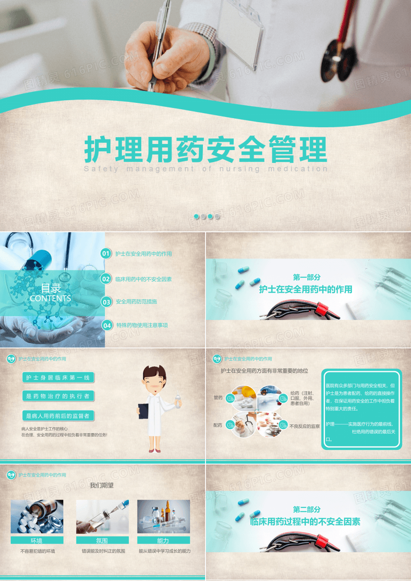 护理用药安全管理知识培训课件