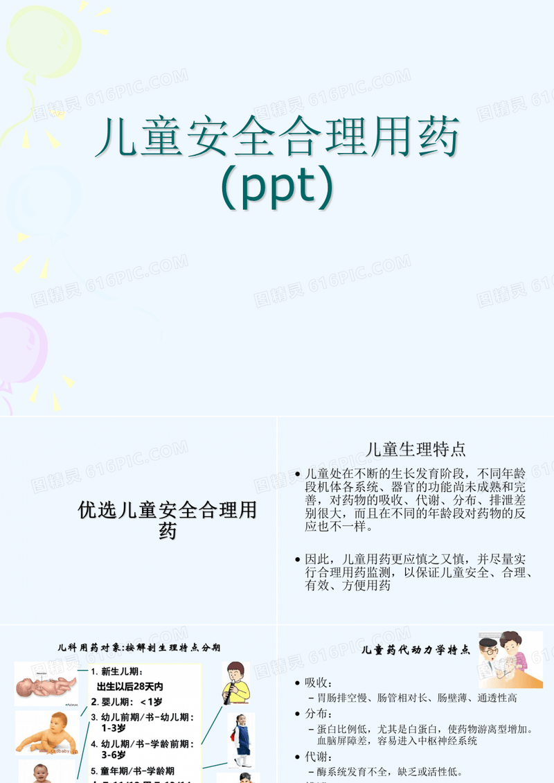 儿童安全合理用药(ppt)