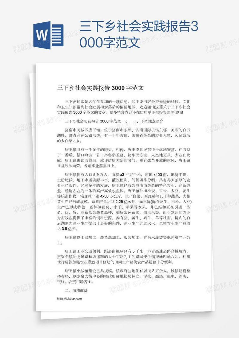 三下乡社会实践报告3000字范文