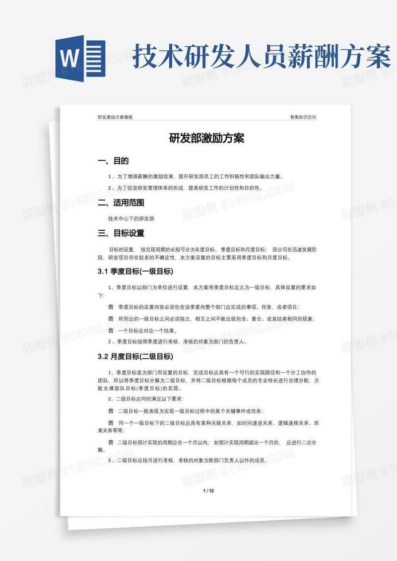 实用的研发薪酬绩效方案