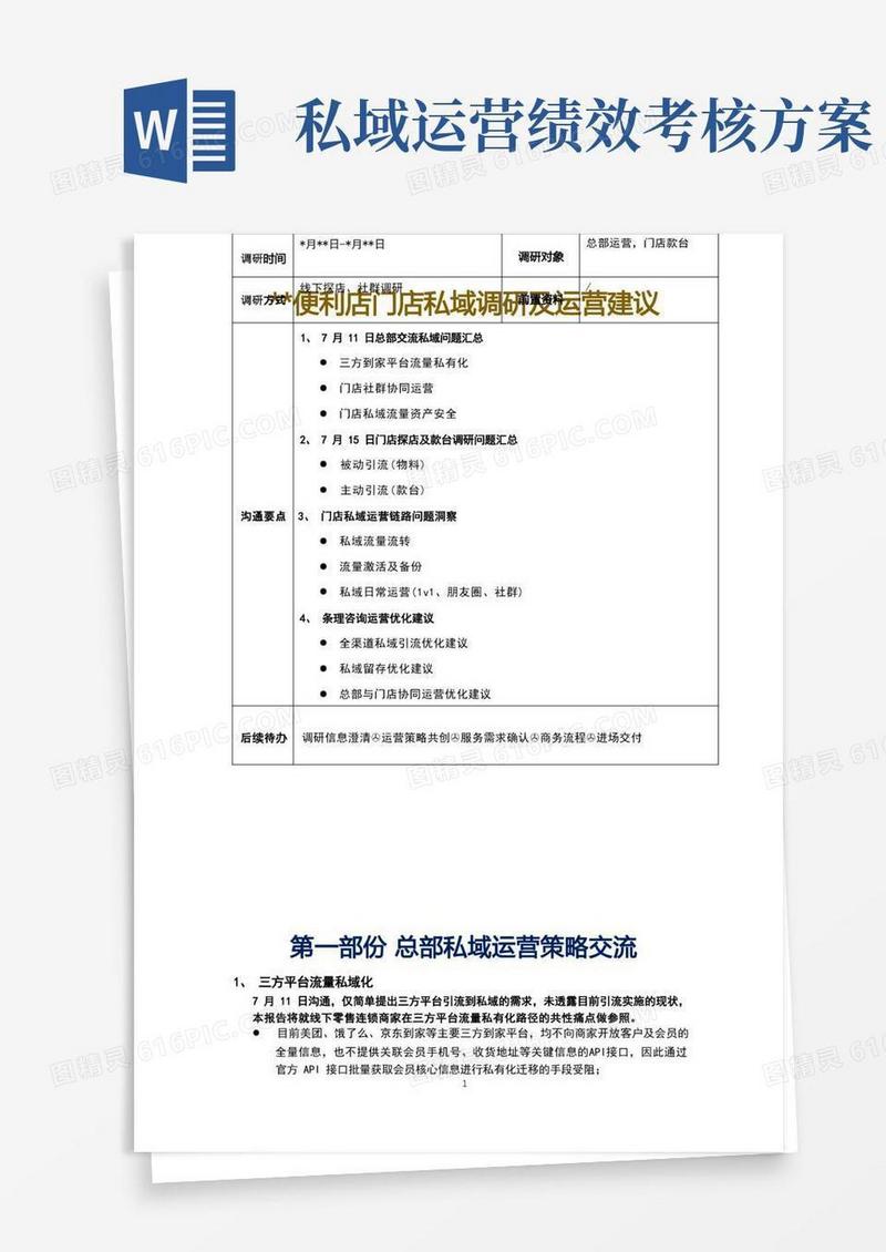 便利店门店私域运营策略