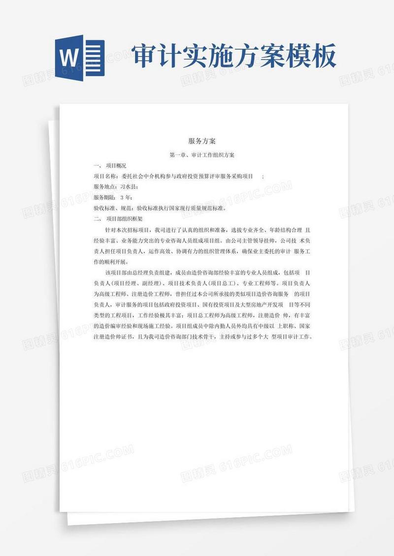 审计服务方案