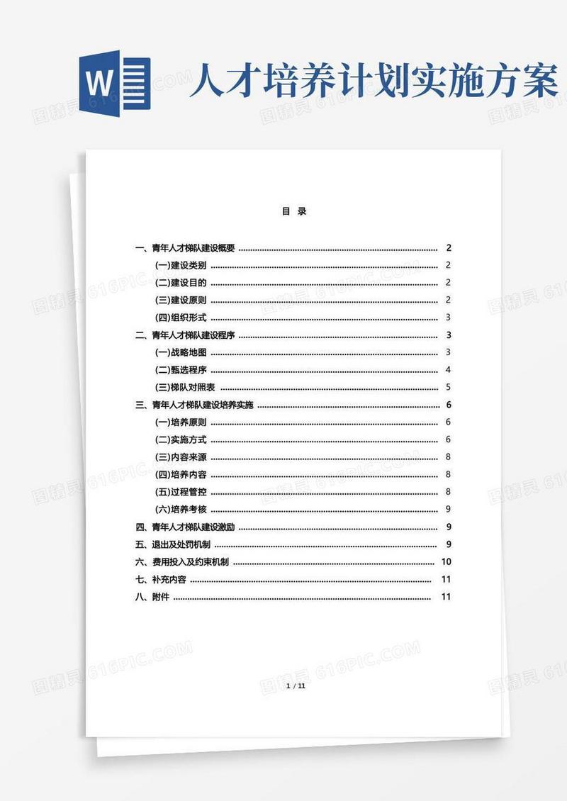 “雄鹰展翅”青年人才培养计划执行方案