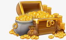 宝箱和金币