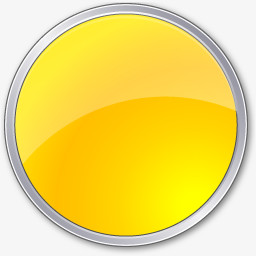 黄色水晶按钮图标