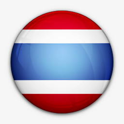 国旗对泰国世界标志图标
