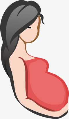 孕妇矢量图