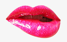 红唇素描嘴唇图片素材 红色性感嘴唇