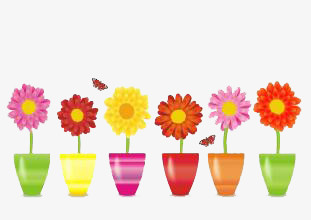卡通花