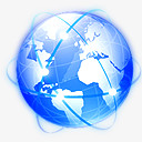 地球全球互联网网络世界crystalproject
