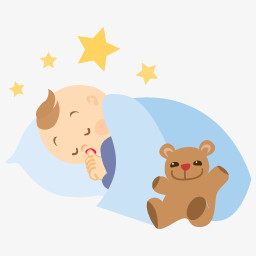睡觉婴儿baby-boy-icons