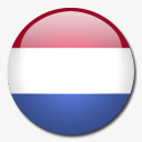 荷兰国旗国圆形世界旗图片免费下载 Png素材 编号1yqi58k7w 图精灵