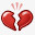 broken heart icon