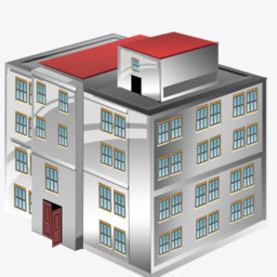 办公大楼图标