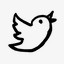 鸟小鸟手拉的手绘社会社会化媒体社交网络鸣叫推特快乐的图标免费–36手绘UI图标