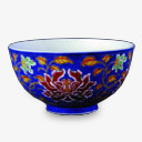 中国风素描手绘图片 陶瓷碗