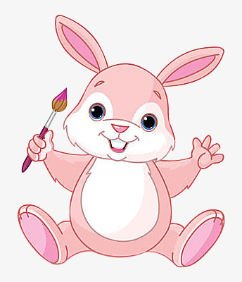 粉色兔子