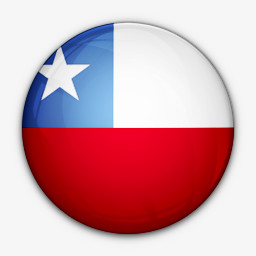 智利国旗对世界标志图标