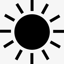 太阳标识图标