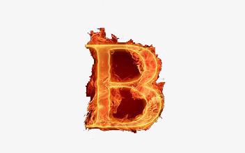 B