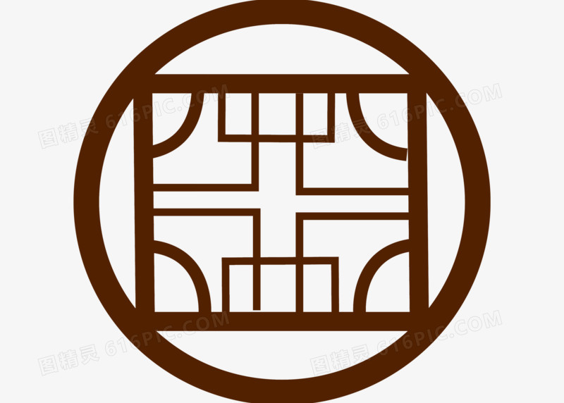 屏风窗户图案设计元素