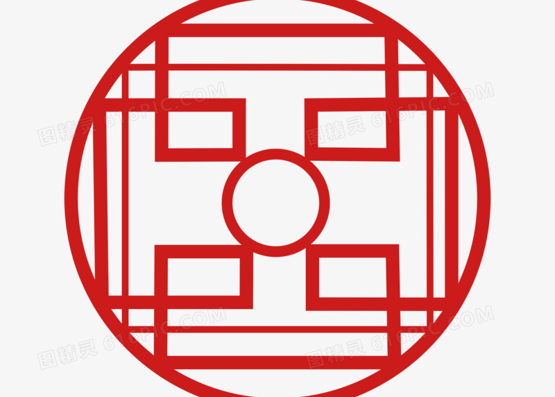 中国风屏风图案设计手绘