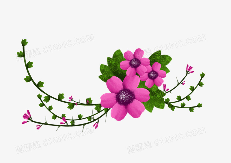 粉色唯美的花朵