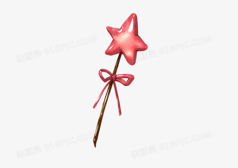 手绘卡通卡通魔术棒