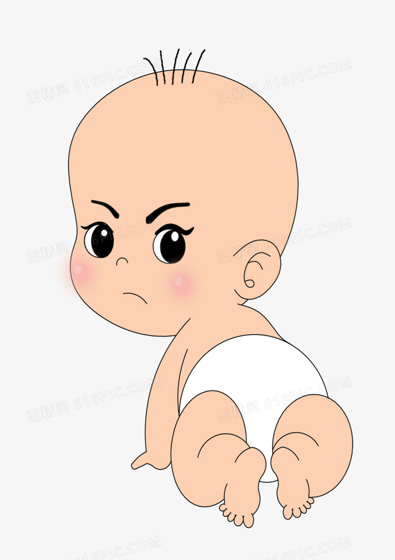 可爱爬行男孩宝宝