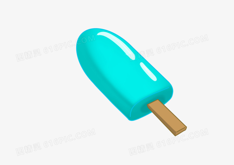 手绘卡通立夏冰棍