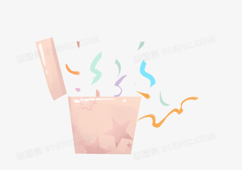 小清新礼物盒子素材图片