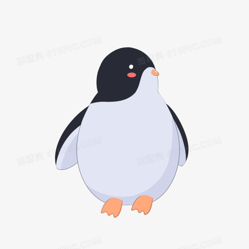 唯美可爱小企鹅