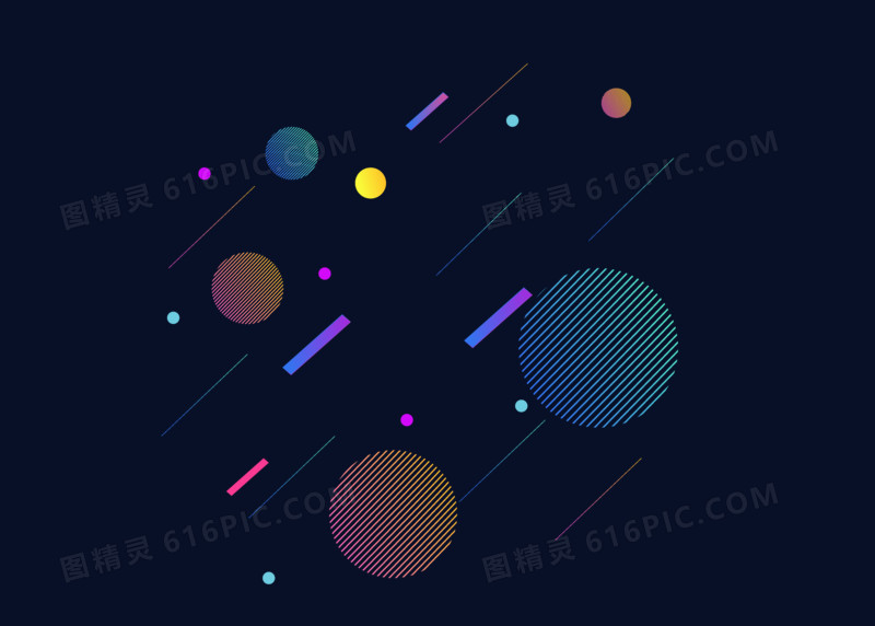 创意底纹几何图形手绘设计