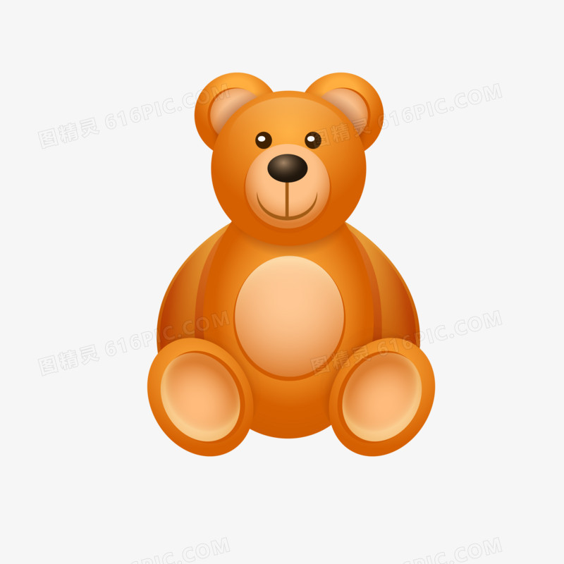 儿童玩具棕色小熊