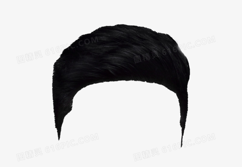 男士头发发型免抠元素图片免费下载_png素材_编号18