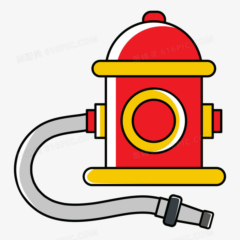 消防栓图标矢量图