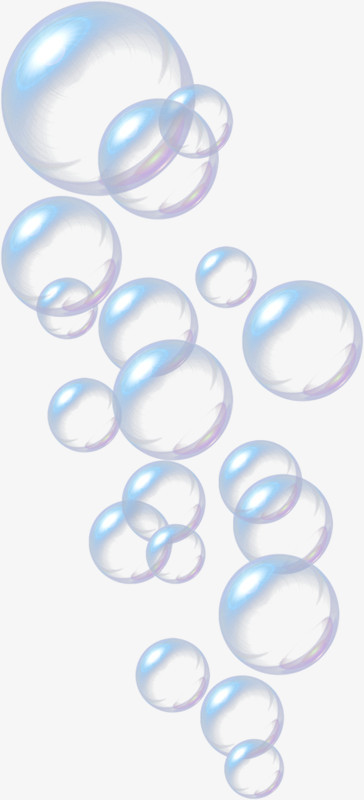 气泡肥皂泡漂浮