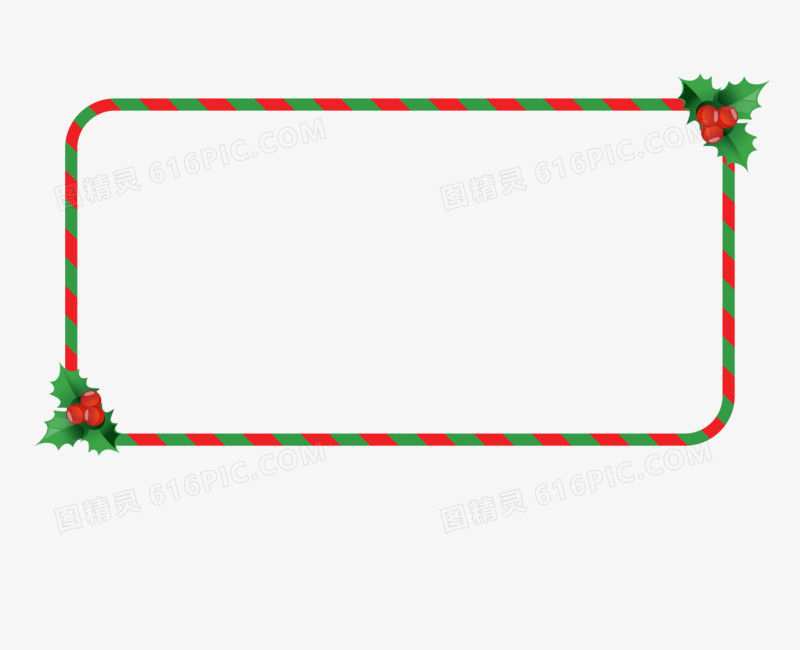 圣诞边框素材矢量图