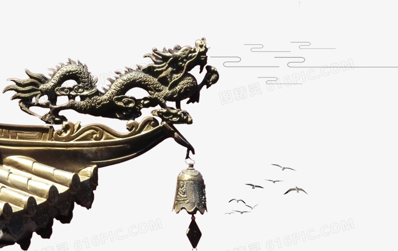 古典中国风复古屋檐