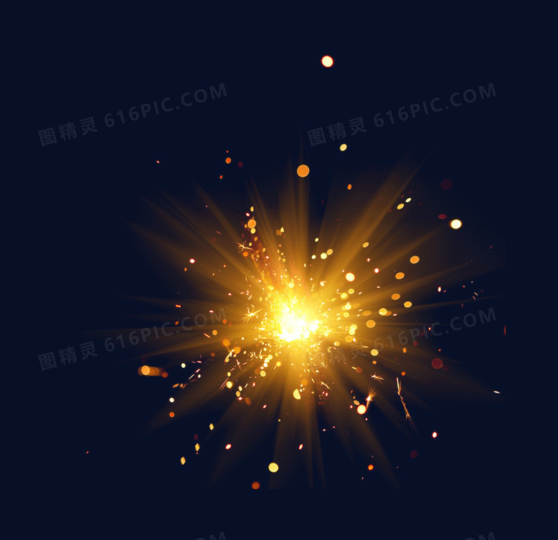 金色爆炸