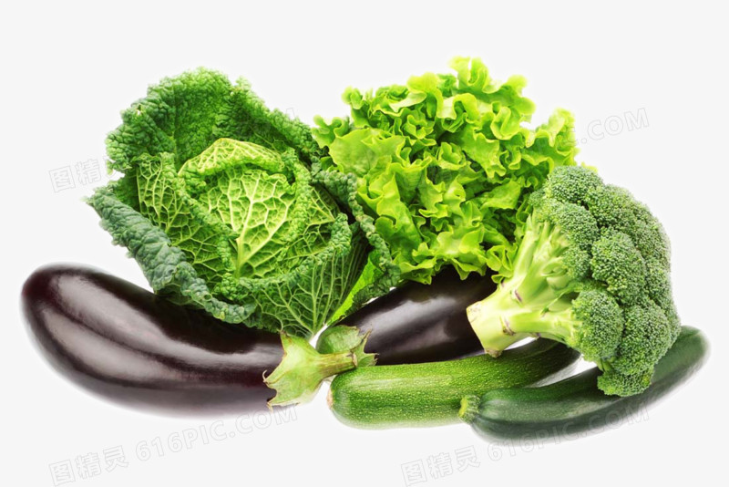 新鲜的绿色蔬菜